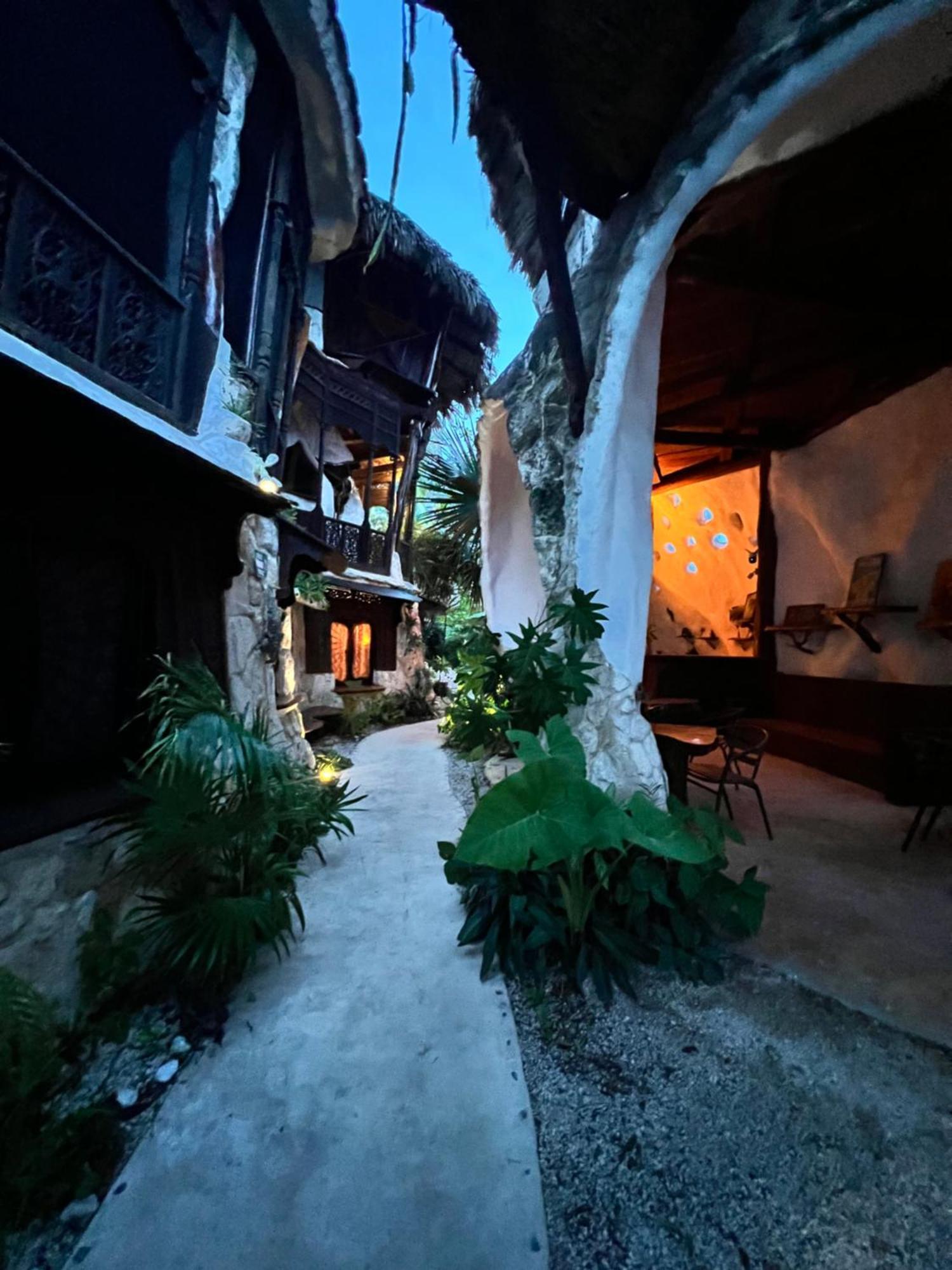 La Quinta Orquidea Bed and Breakfast Puerto Morelos Buitenkant foto