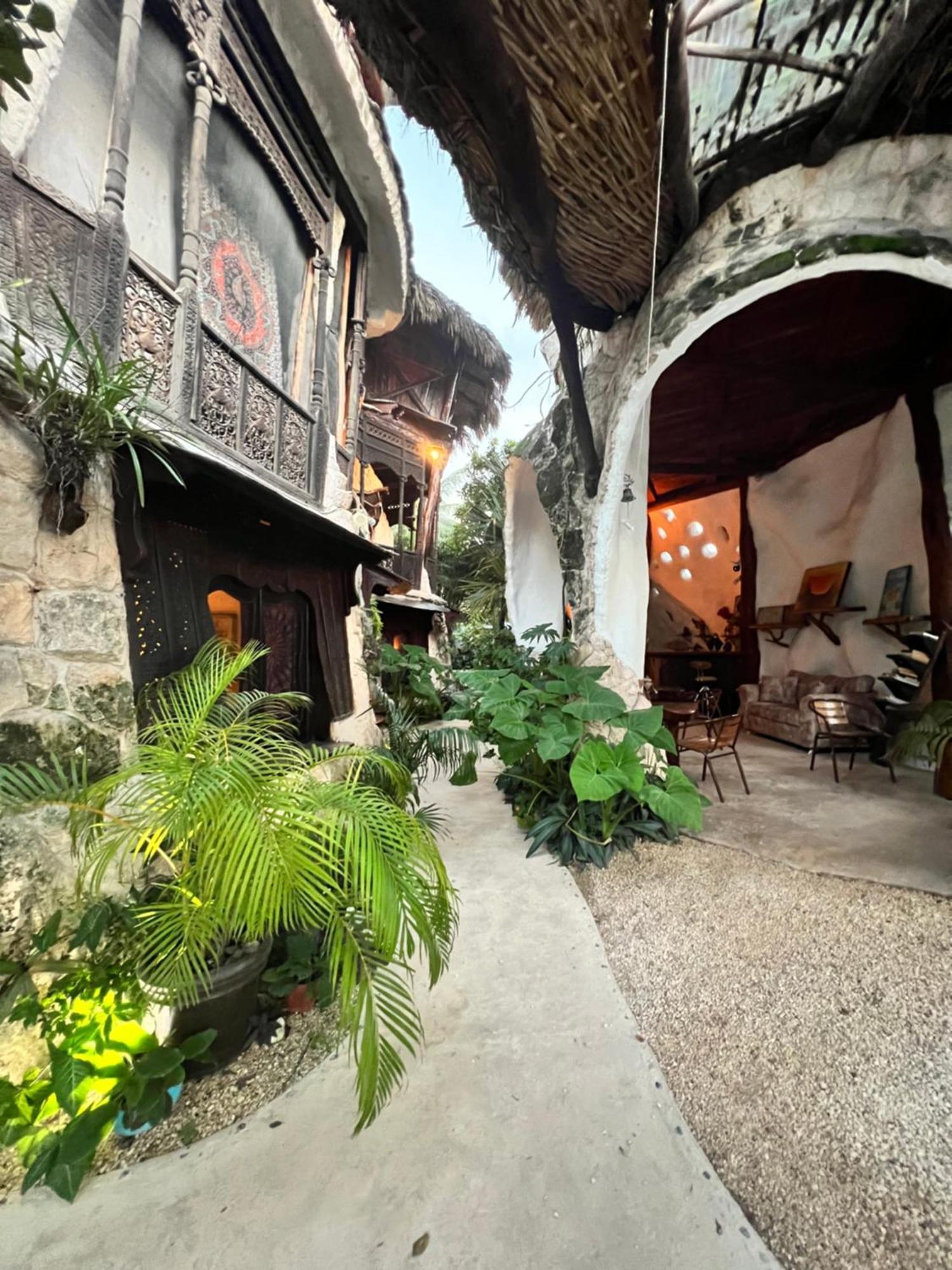 La Quinta Orquidea Bed and Breakfast Puerto Morelos Buitenkant foto