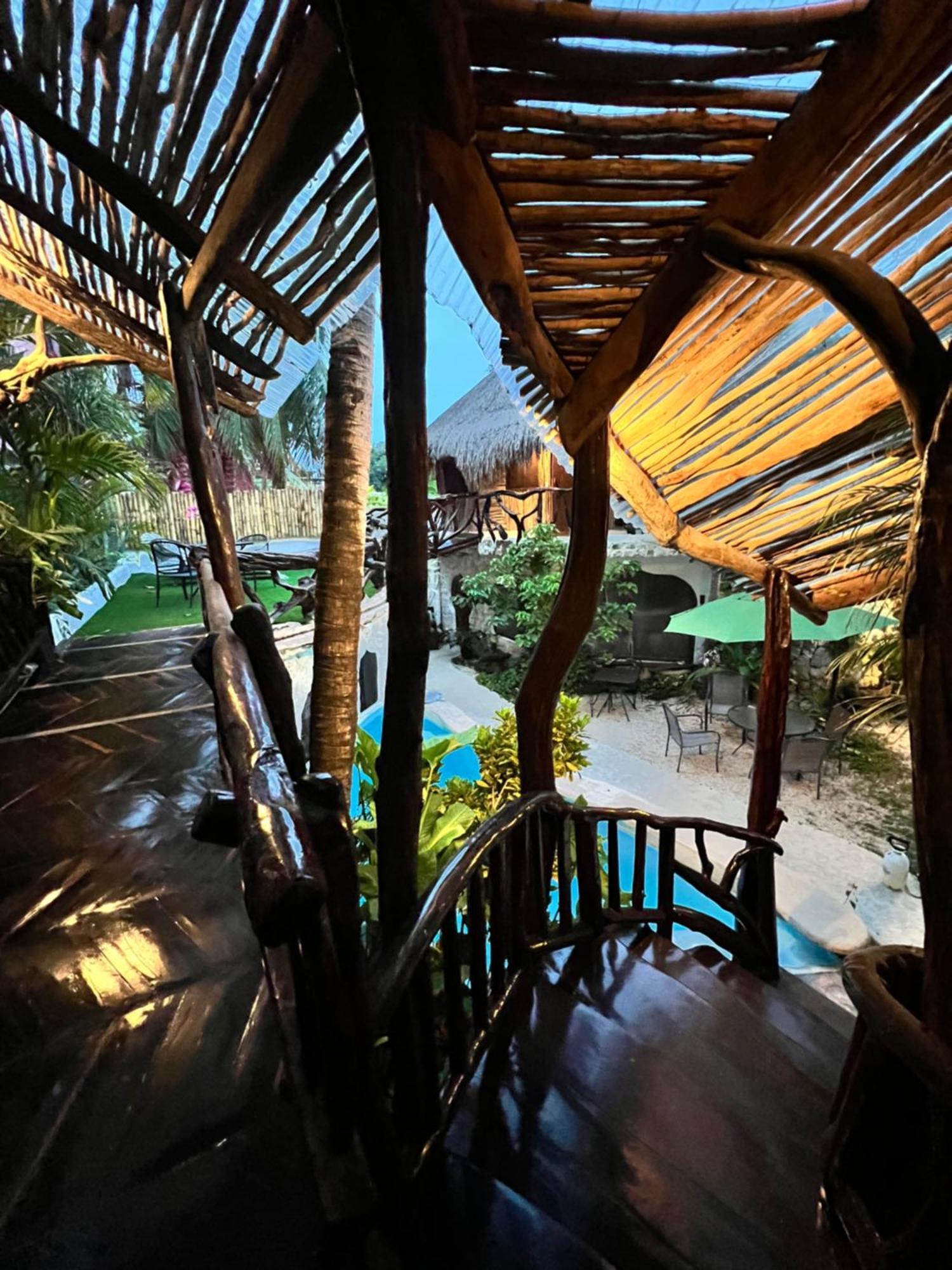 La Quinta Orquidea Bed and Breakfast Puerto Morelos Buitenkant foto