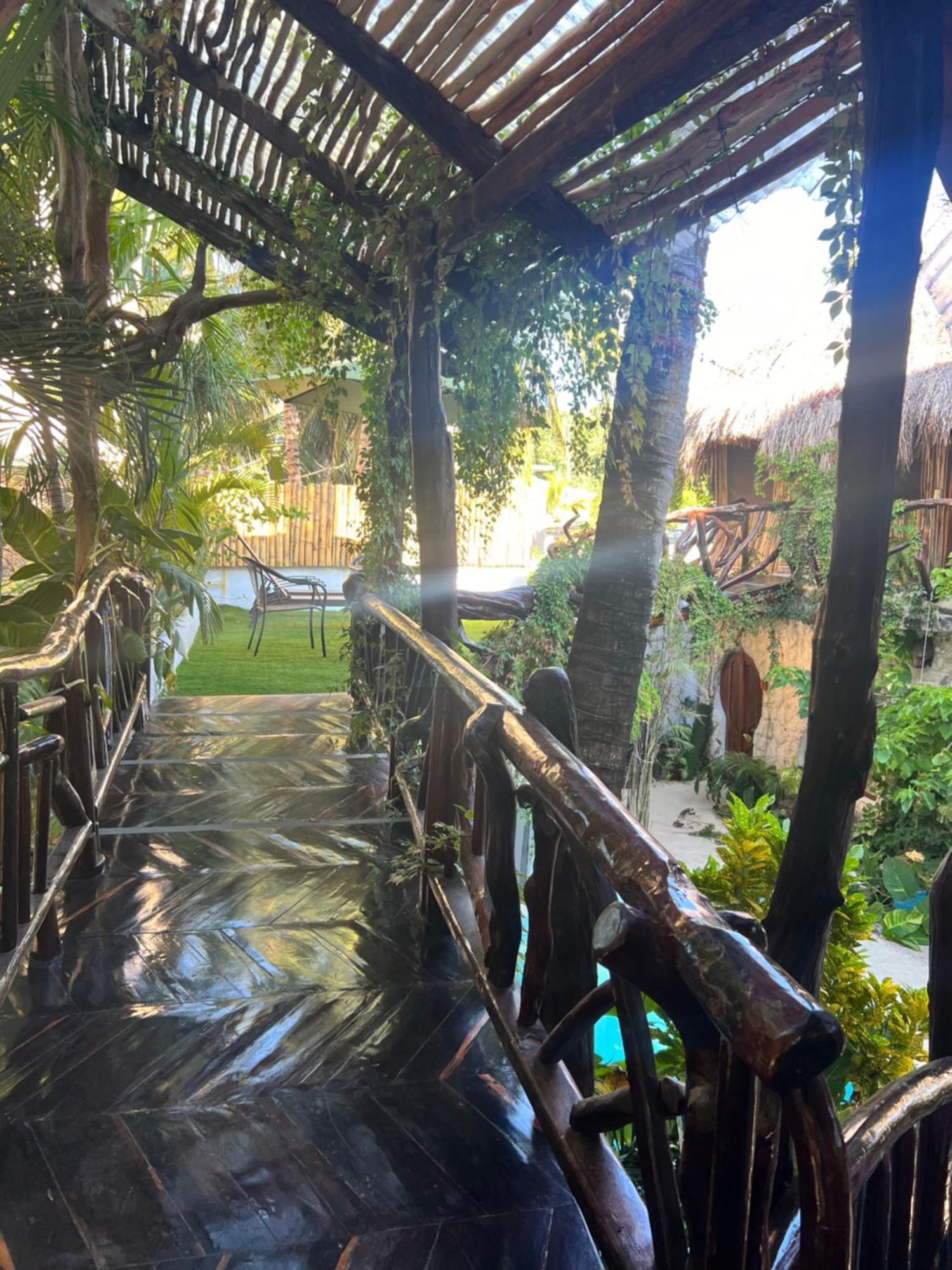 La Quinta Orquidea Bed and Breakfast Puerto Morelos Buitenkant foto