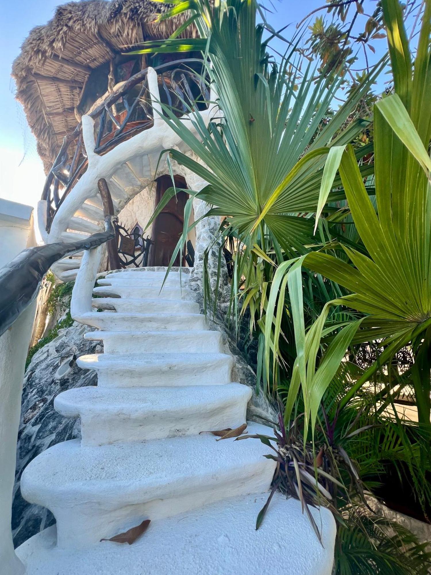 La Quinta Orquidea Bed and Breakfast Puerto Morelos Buitenkant foto