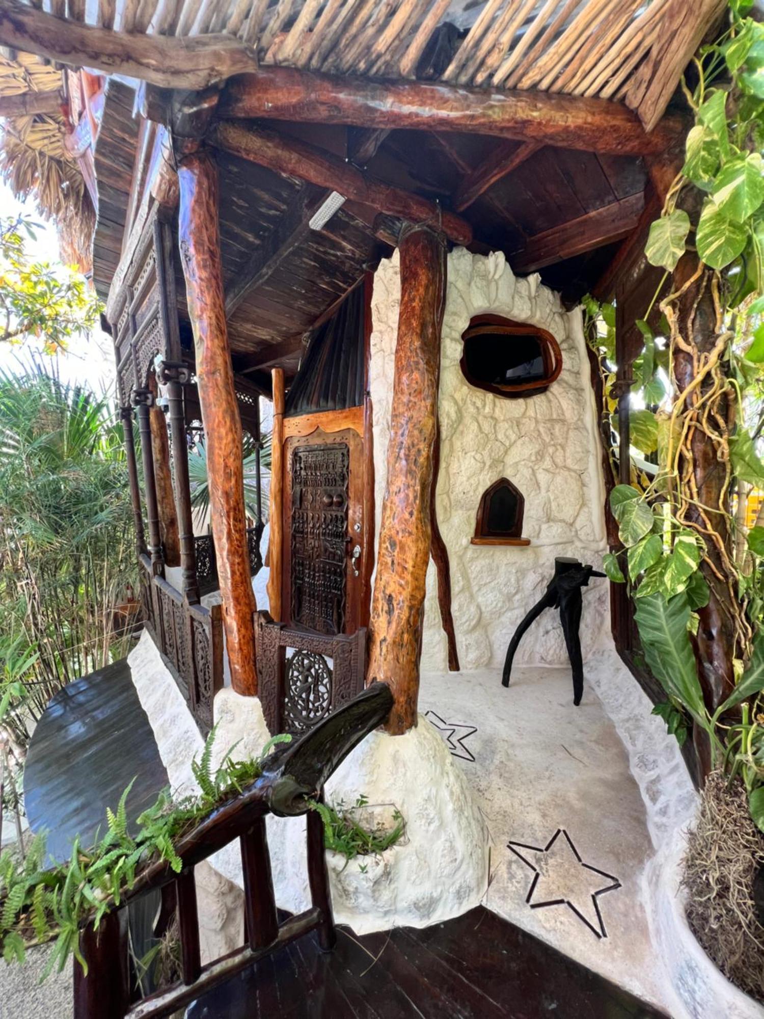 La Quinta Orquidea Bed and Breakfast Puerto Morelos Buitenkant foto